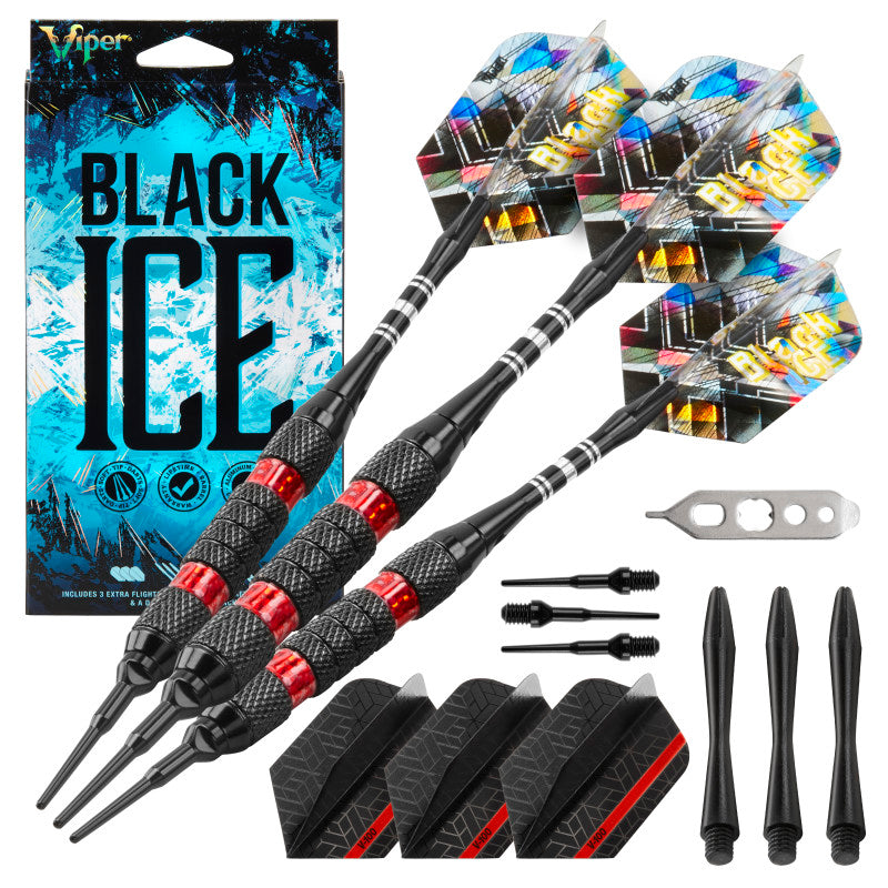 Viper Black Ice Red Soft Tip Darts 18 Grams