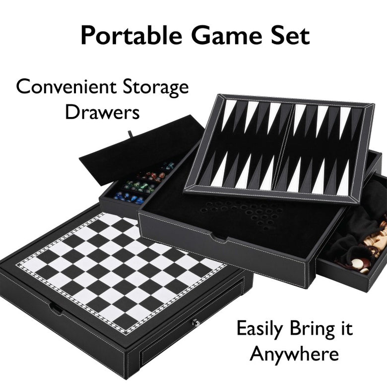 Mainstreet Classics 5-in-1 Broadway Game Combo Set