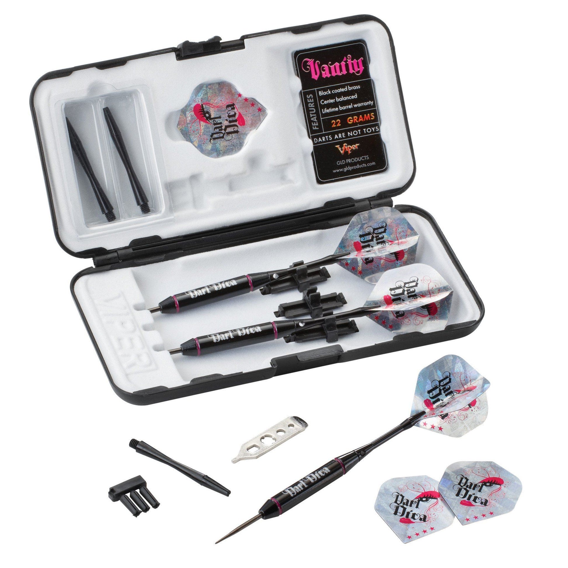 [REFURBISHED] Viper Vanity Dart Diva Steel Tip Darts 22 Grams Refurbished Refurbished GLD Products 