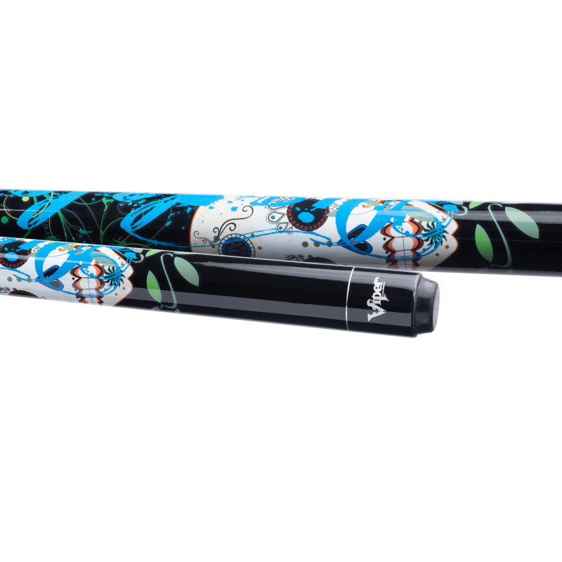 Viper Underground Dia de los Muertos Billiard/Pool Cue Stick 18 Ounce