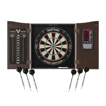 Load image into Gallery viewer, Viper Vault Cabinet Deluxe Set with Built-In Pro Score and Included Shot King Dartboard Darts Viper 
