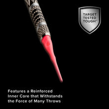 Load image into Gallery viewer, Viper Tufflex Tips III 2BA Neon Pink 100Ct Soft Dart Tips
