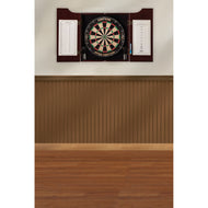 Viper Hudson Dartboard Cabinet Mahogany