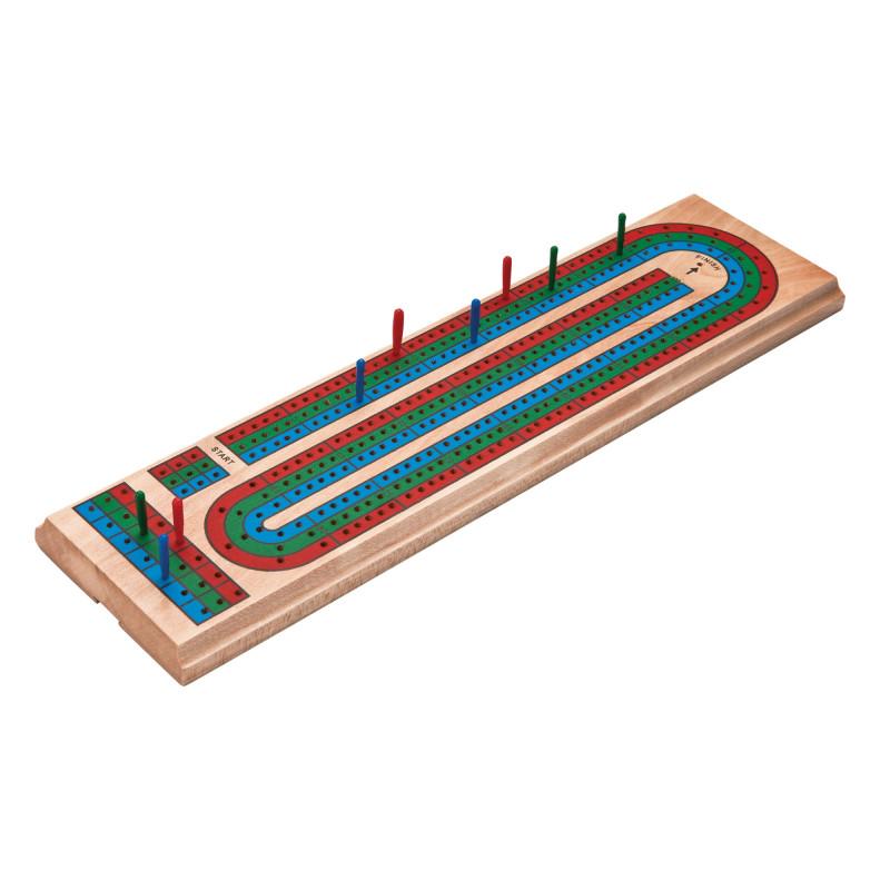 Mainstreet Classics Wooden Barony Cribbage Board Game Set Mainstreet Classics 