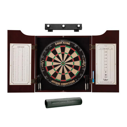 Viper Hudson All-in-One Dart Center, Dart Mat & Shadow Buster Dartboard Light Bundle Darts Viper 