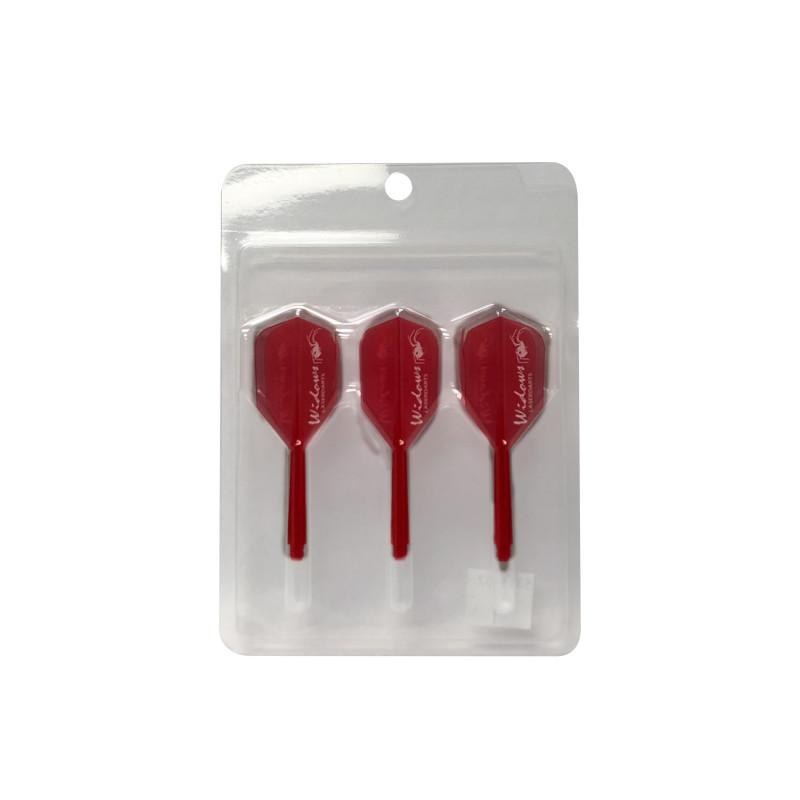 Laserdarts Flight/Shaft Standard Red Dart Accessories Laserdarts 