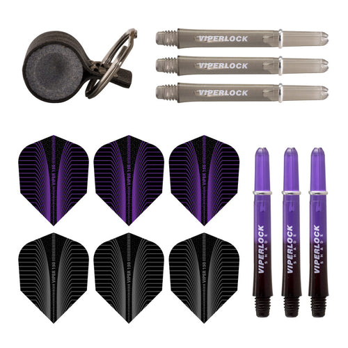 Viper Steel Tip Dart Accessory Set Purple