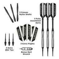 [REFURBISHED] Viper Sinister Darts 95% Tungsten Soft Tip Darts Tapered Barrel 18 Grams Refurbished Refurbished GLD Products 