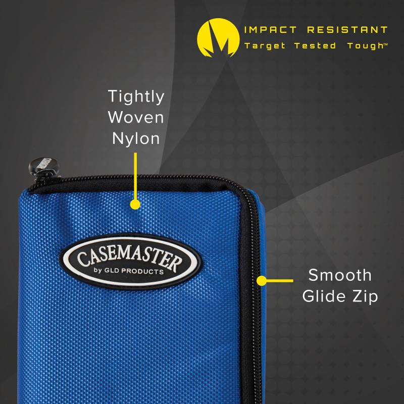 Casemaster Select Blue Nylon Dart Case Dart Cases Casemaster 