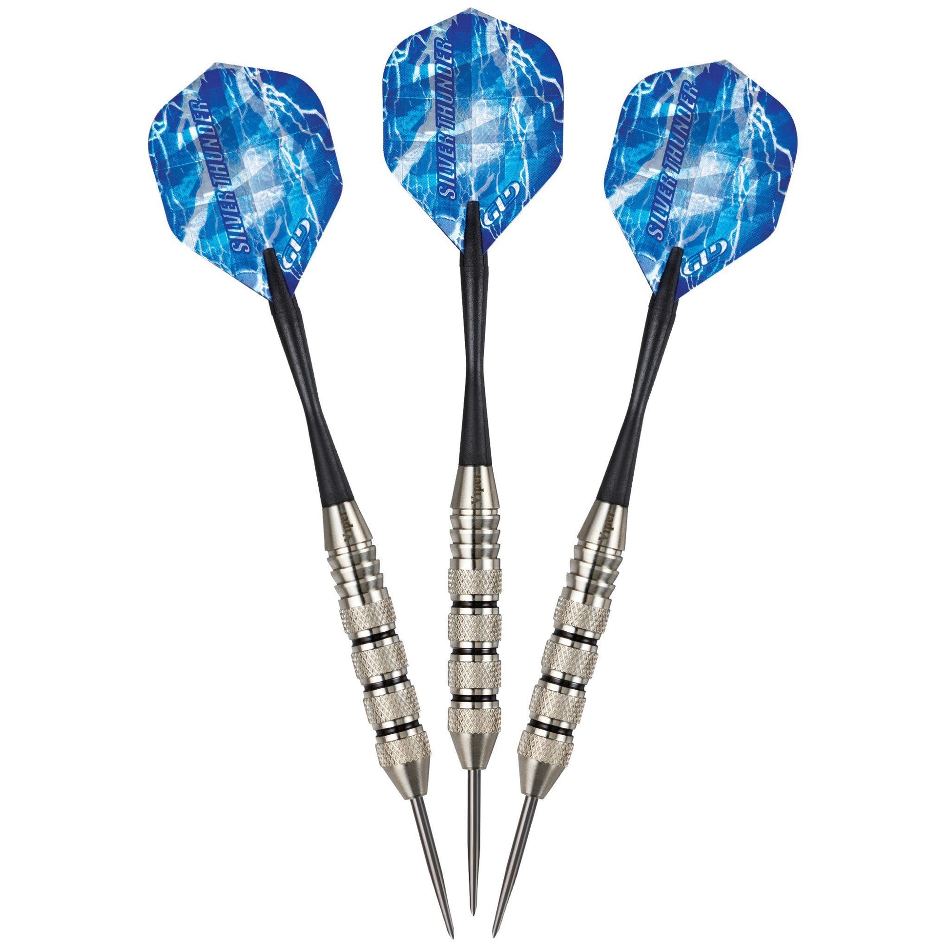 [REFURBISHED] Viper Silver Thunder Darts Steel Tip Darts 22 Grams Refurbished GLD Products