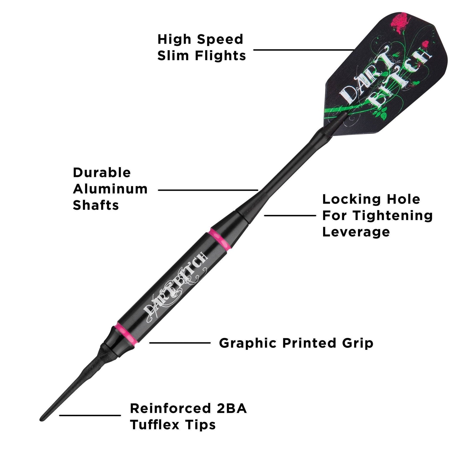[REFURBISHED] Viper Vanity Dart Bitch Soft Tip Darts 16 Grams Refurbished Refurbished GLD Products 
