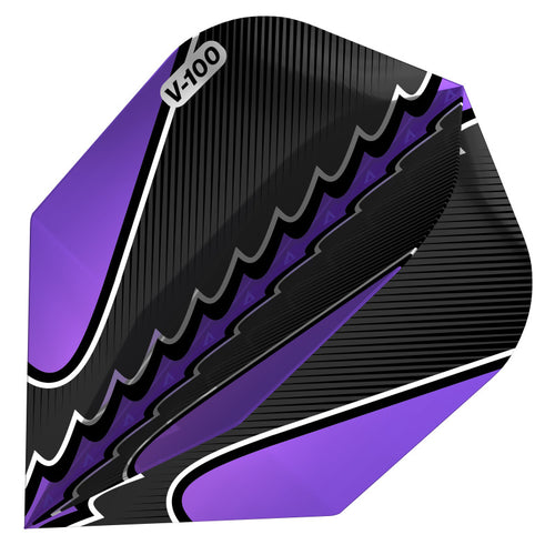 Viper Black Flux Dart Flights Standard Purple