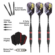 [REFURBISHED] Viper Black Ice Red Soft Tip Darts Refurbished Refurbished GLD Products 