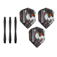 Load image into Gallery viewer, Fat Cat Warrior Darts Steel Tip Darts 18 Grams Steel-Tip Darts Fat Cat 
