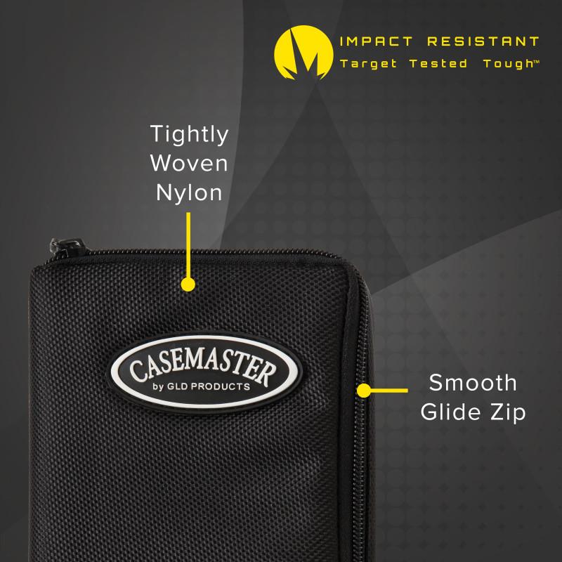 Casemaster Select Black Nylon Dart Case Dart Cases Casemaster 