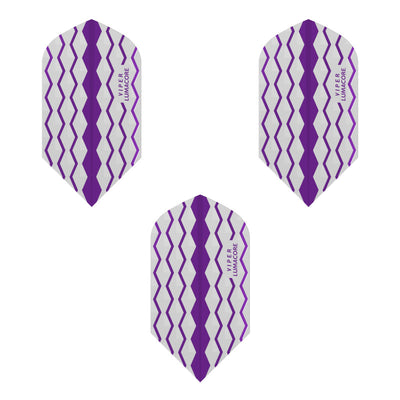 V-100 Lumacore Flights Slim Purple/White