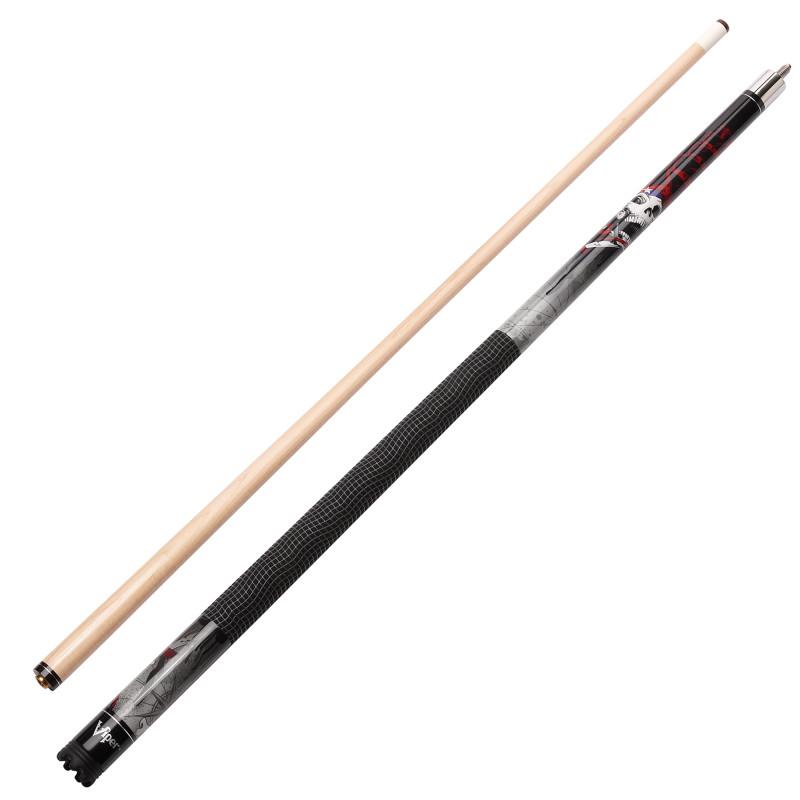 Viper Revolution Outlaw Cue and Casemaster Q-Vault Supreme Black Cue Case Billiards Viper 