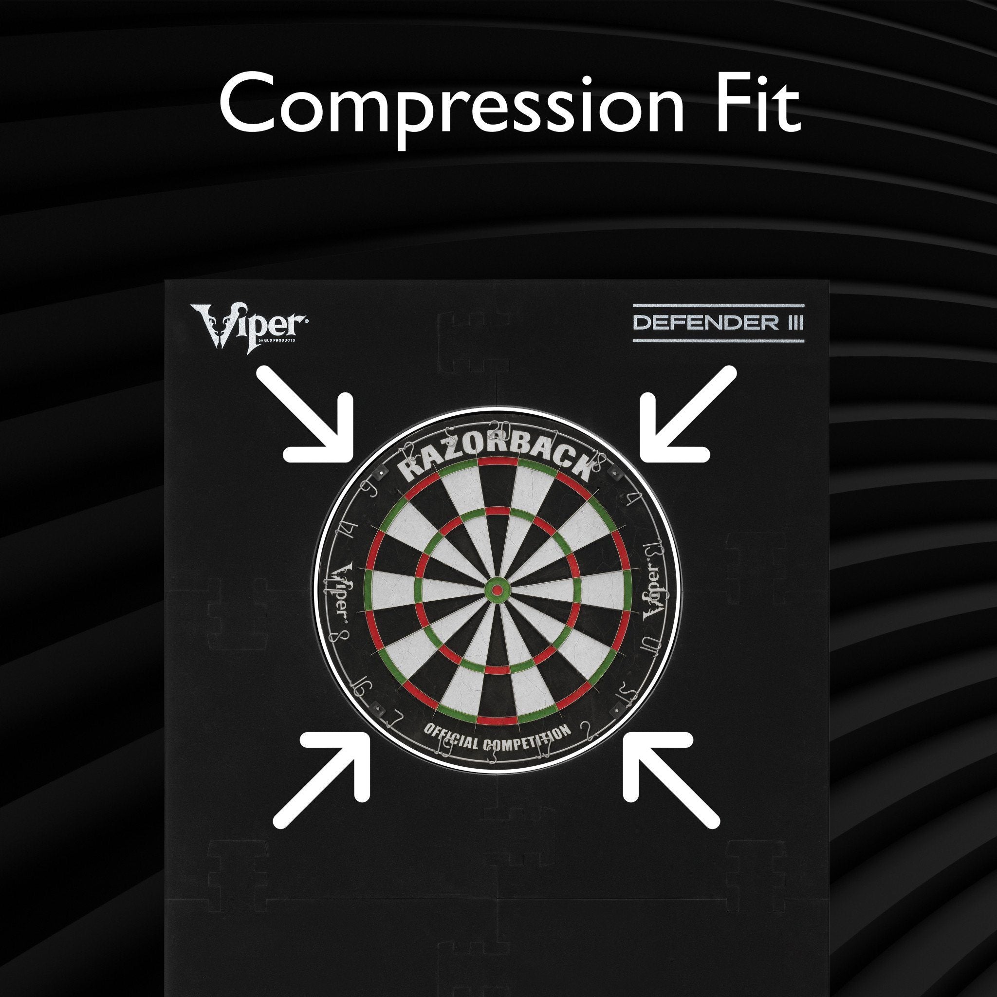 [REFURBISHED] Viper Wall Defender III Dartboard Surround Refurbished Refurbished GLD Products 