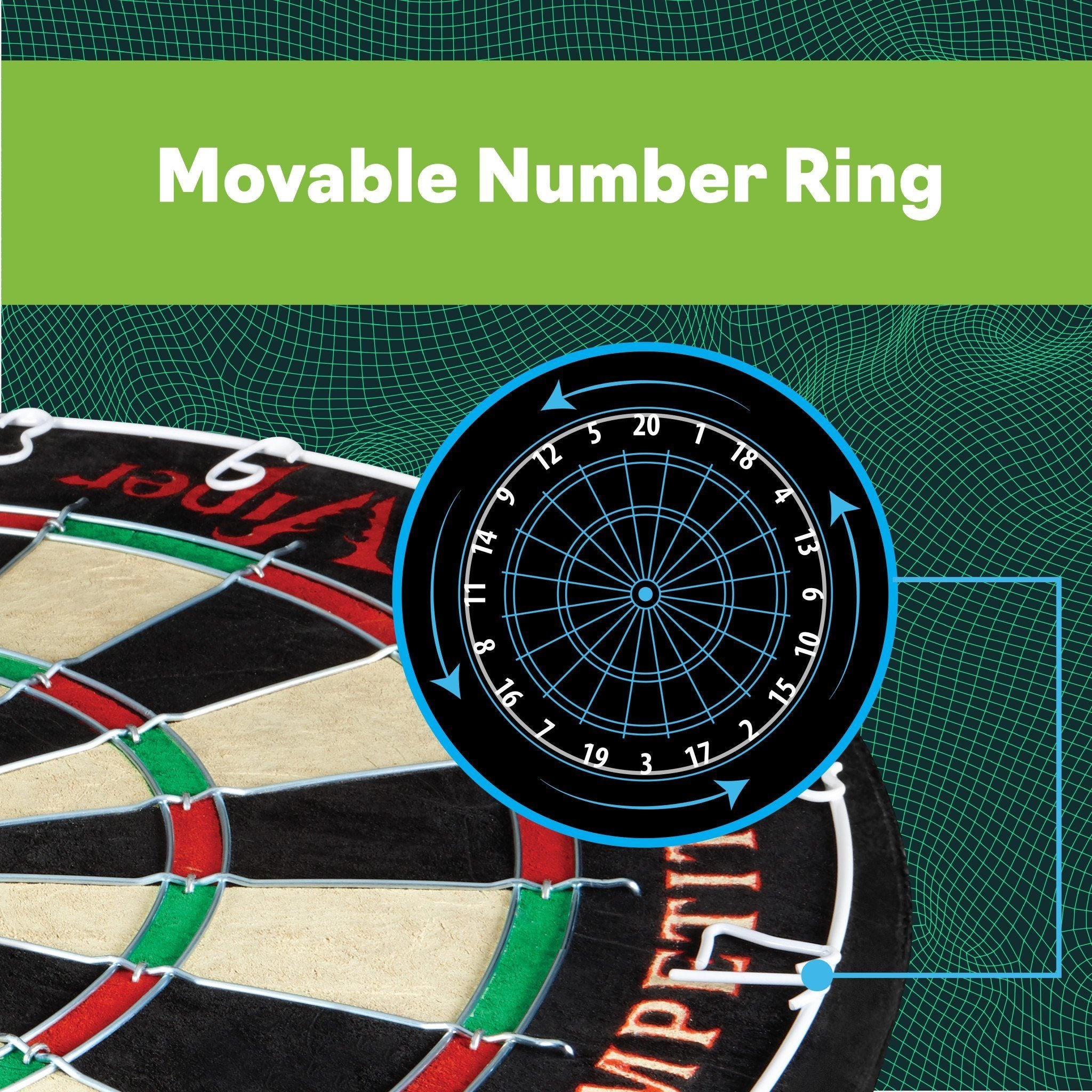 [REFURBISHED] Viper League Sisal Dartboard Refurbished Refurbished GLD Products 