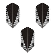 Viper Dimplex Dart Flights Slim Metallic Silver V-100 Series