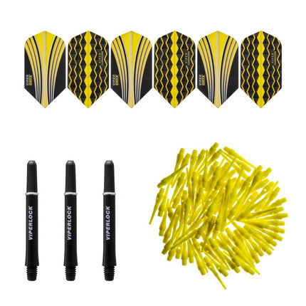 Viper Soft Tip Dart Accessory Set Yellow