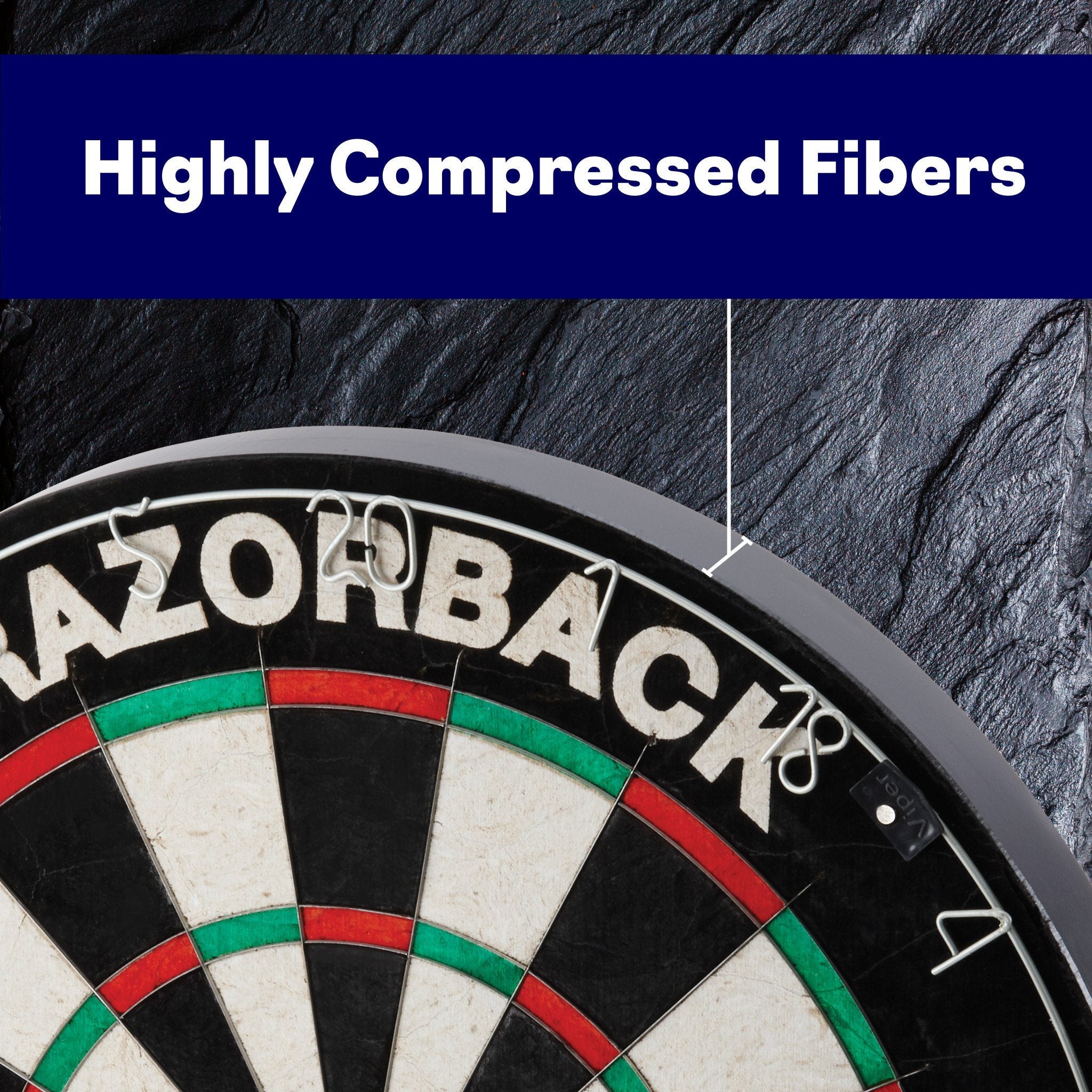 [REFURBISHED] Viper Razorback Sisal Dartboard Refurbished Refurbished GLD Products 