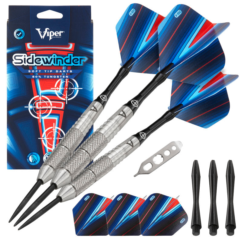 Viper Sidewinder 80% Tungsten Steel Tip Darts 25 Grams