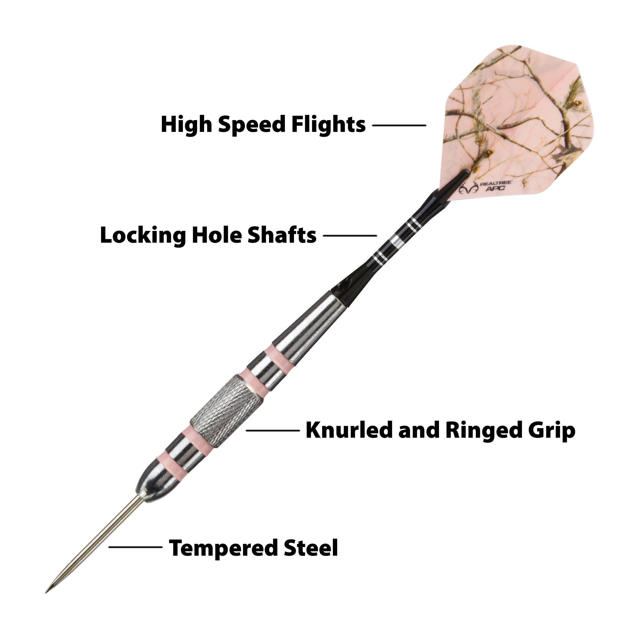 [REFURBISHED] Fat Cat Realtree APC Steel Tip Darts 23 Grams Refurbished Refurbished GLD Products 