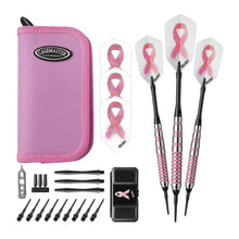 Load image into Gallery viewer, Fat Cat Pink Lady Soft Tip Darts 16 Grams and Casemaster Deluxe Pink Nylon Case Soft-Tip Darts Fat Cat 

