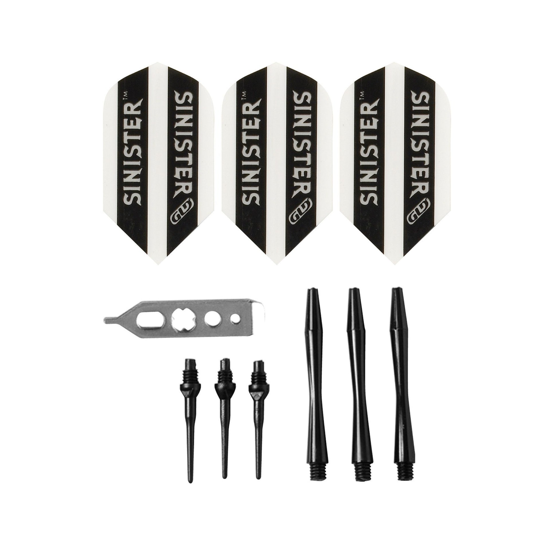 [REFURBISHED] Viper Sinister Darts 95% Tungsten Soft Tip Darts Grooved Barrel 18 Grams Refurbished Refurbished GLD Products 