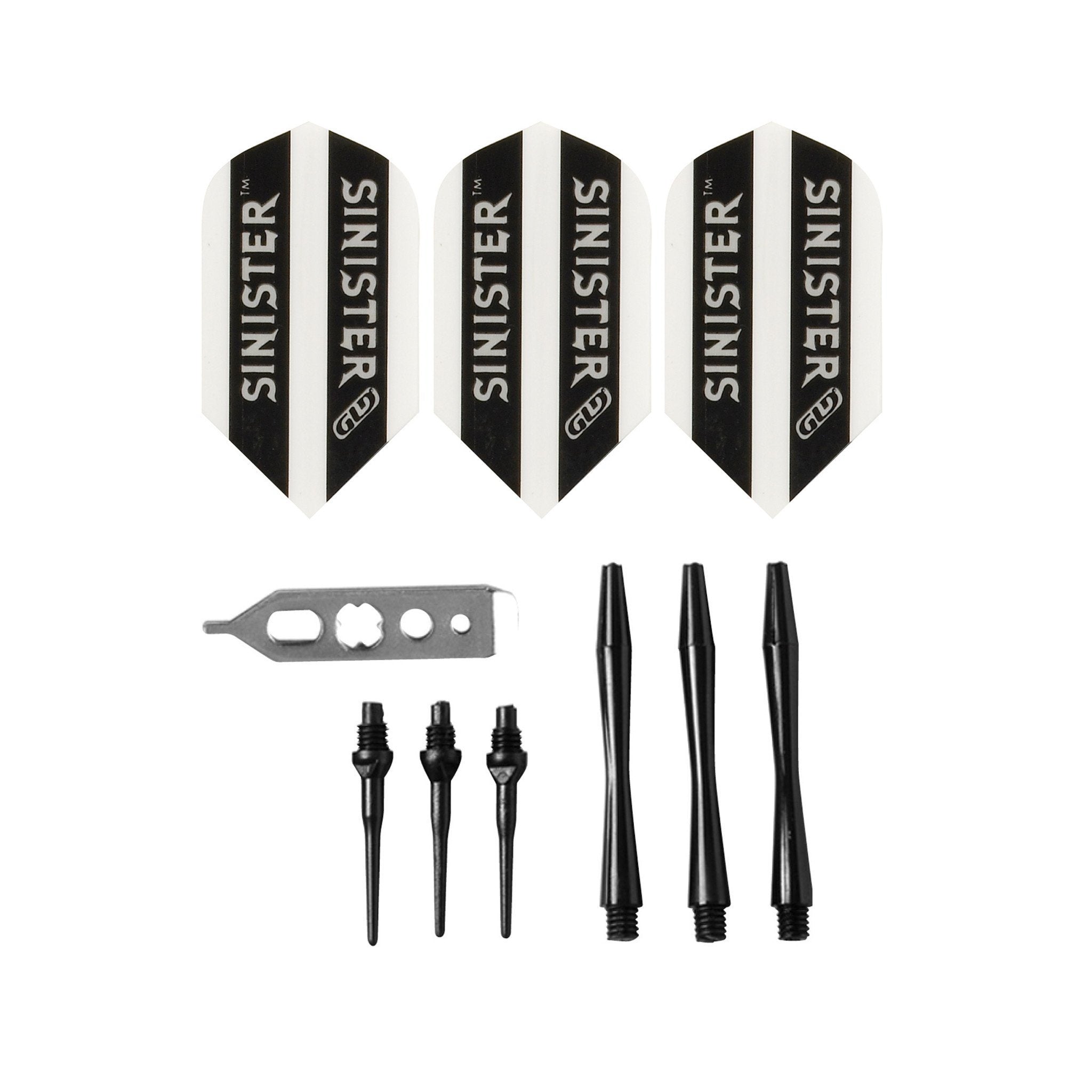 [REFURBISHED] Viper Sinister Darts 95% Tungsten Soft Tip Darts Grooved Barrel 18 Grams Refurbished Refurbished GLD Products 