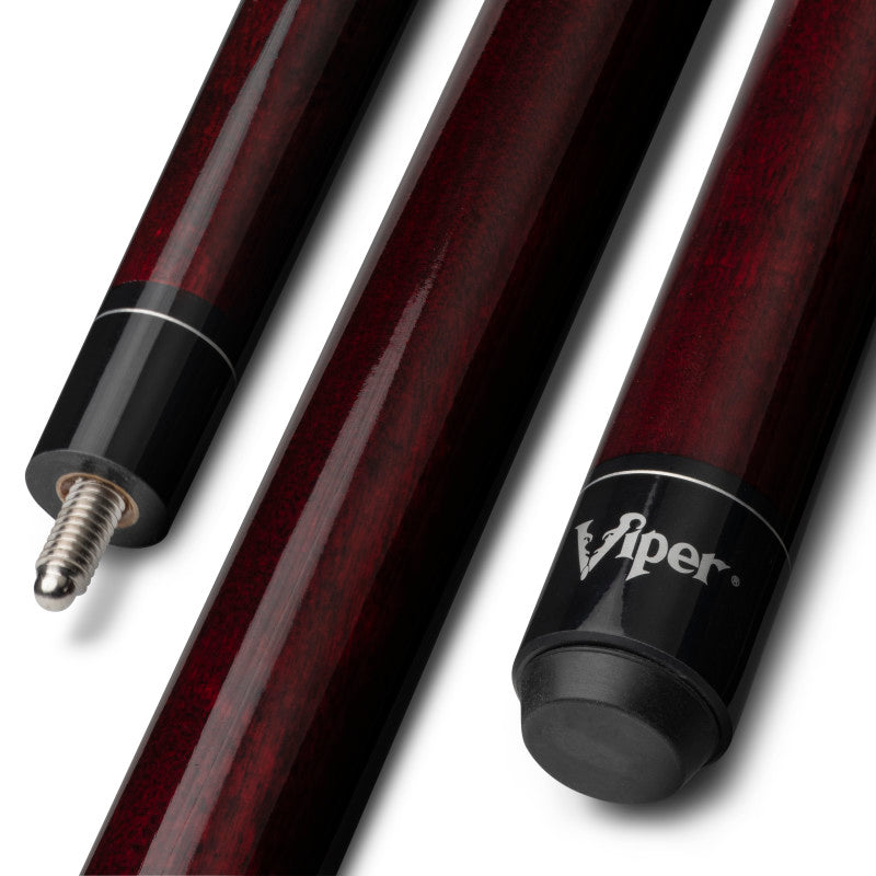 Viper Elite Series Red Unwrapped Billiard/Pool Cue Stick