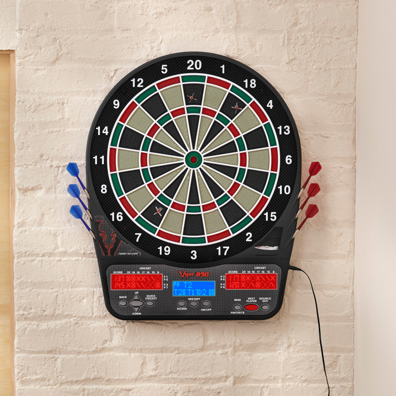 Viper 850 Electronic Dartboard, 15.5" Regulation Target