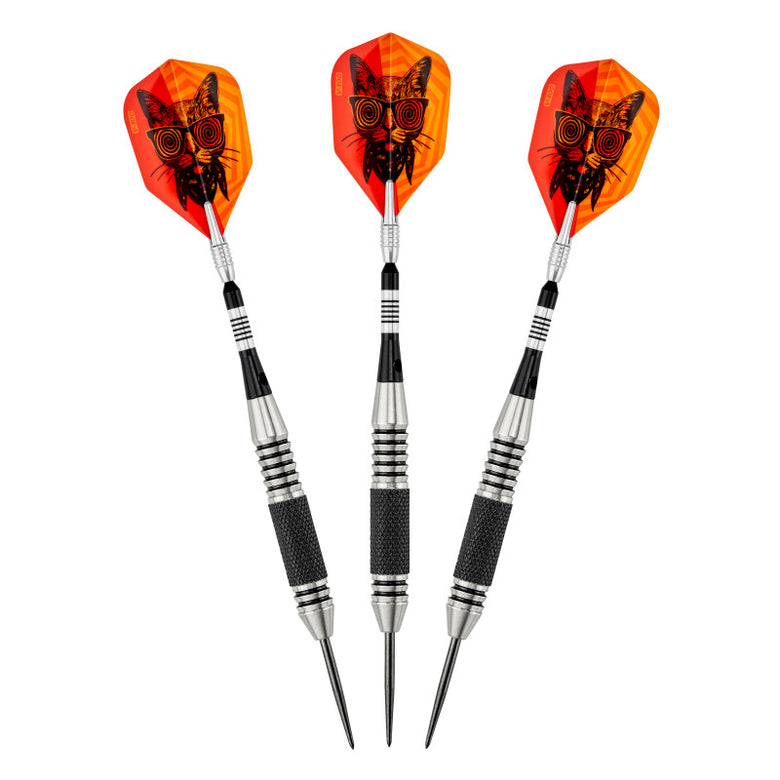 Viper The Freak Steel Tip Darts Knurled and Grooved Barrel 22 Grams