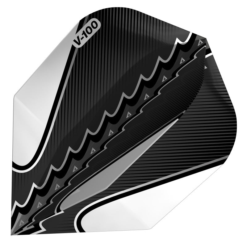 Viper Black Flux Dart Flights Standard Black/Silver