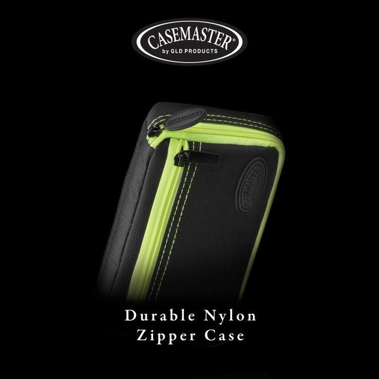 Casemaster Plazma Dart Case Black with Yellow Trim Dart Cases Casemaster 