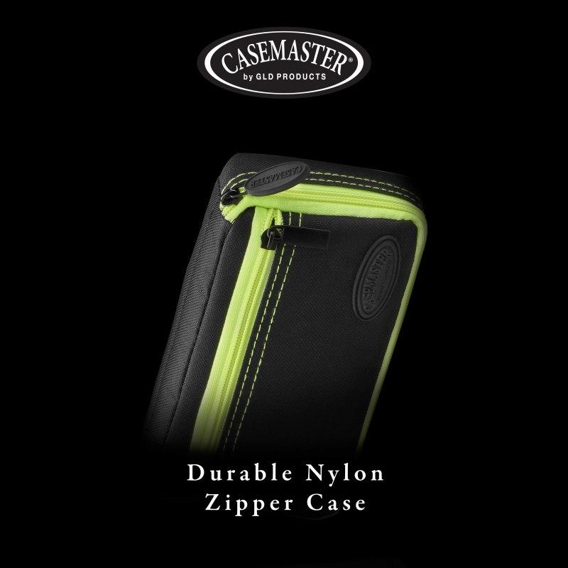 Casemaster Plazma Dart Case Black with Yellow Trim Dart Cases Casemaster 