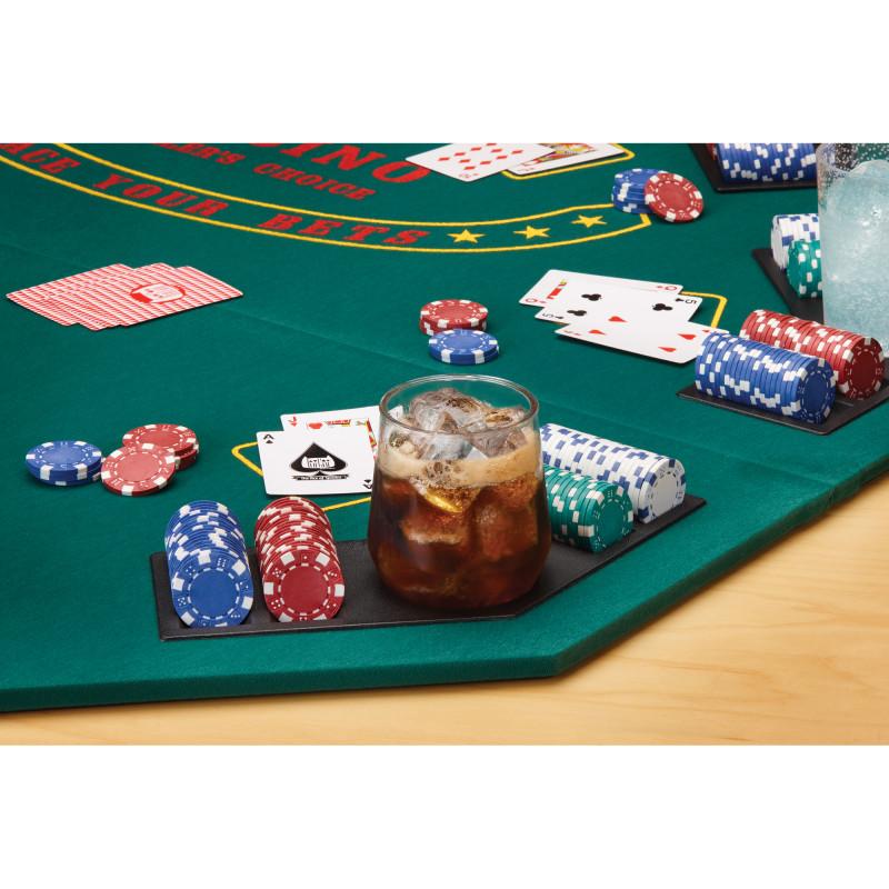 Bullets Playing Cards, Blackjack Matte in 180 x 90 cm, Tischunterlage für echtes Casino-Feeling Bullets Playing Cards, Blackjack Matte in 180 x 90 cm, Tischunterlage für echtes Casino-Feeling