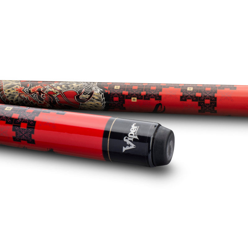 Viper Underground 58-Inch 2-Piece Billiard Cue With Dragon Design - 18-21 Ounce Pool Cue