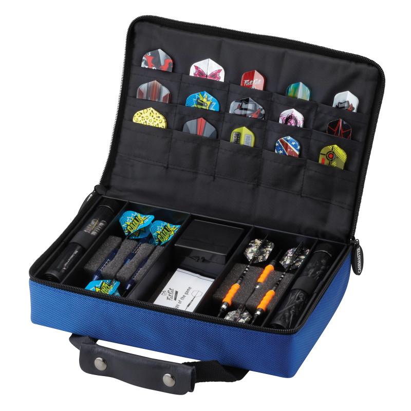 Casemaster Classic Blue Nylon Dart Case Dart Cases Casemaster 