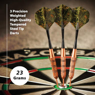 Fat Cat Realtree Hardwoods HD Steel Tip Darts 23 Grams Steel-Tip Darts Fat Cat 