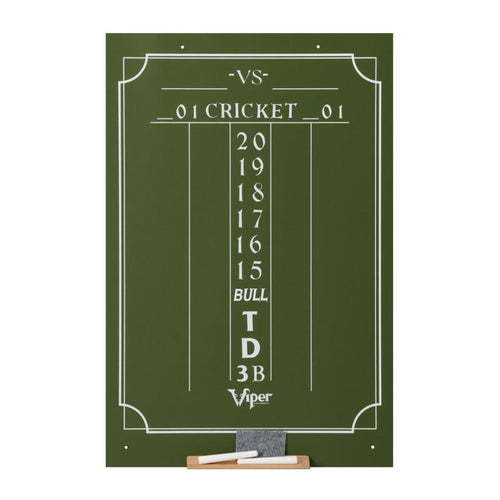 Viper Large Cricket Chalk Scoreboard Dartboard Accessories Viper 