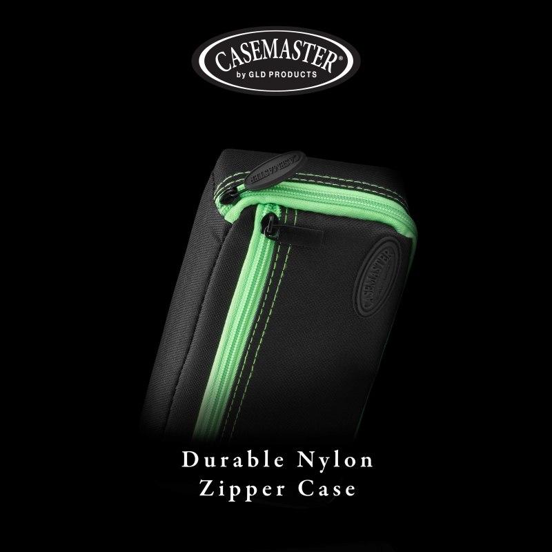 Casemaster Plazma Dart Case Black with Green Trim Dart Cases Casemaster 