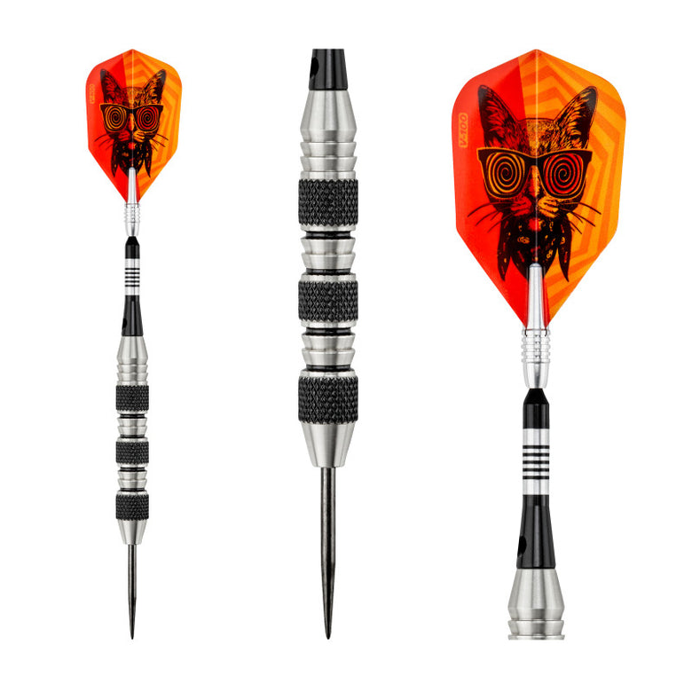 Viper The Freak Steel Tip Darts Knurled and Shark Fin Barrel 22 Grams