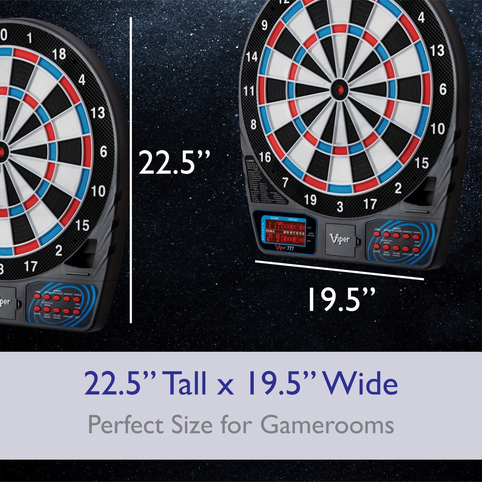 [REFURBISHED] Viper 777 Electronic Dartboard Refurbished Refurbished GLD Products 