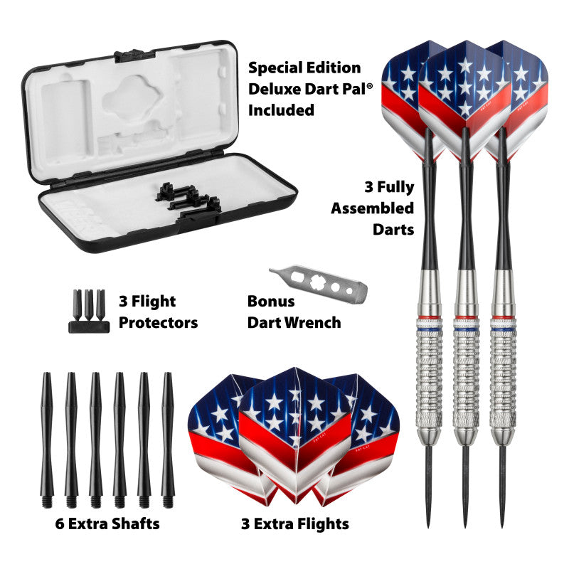 Fat Cat Support Our Troops Steel Tip Dart Set 23 Grams