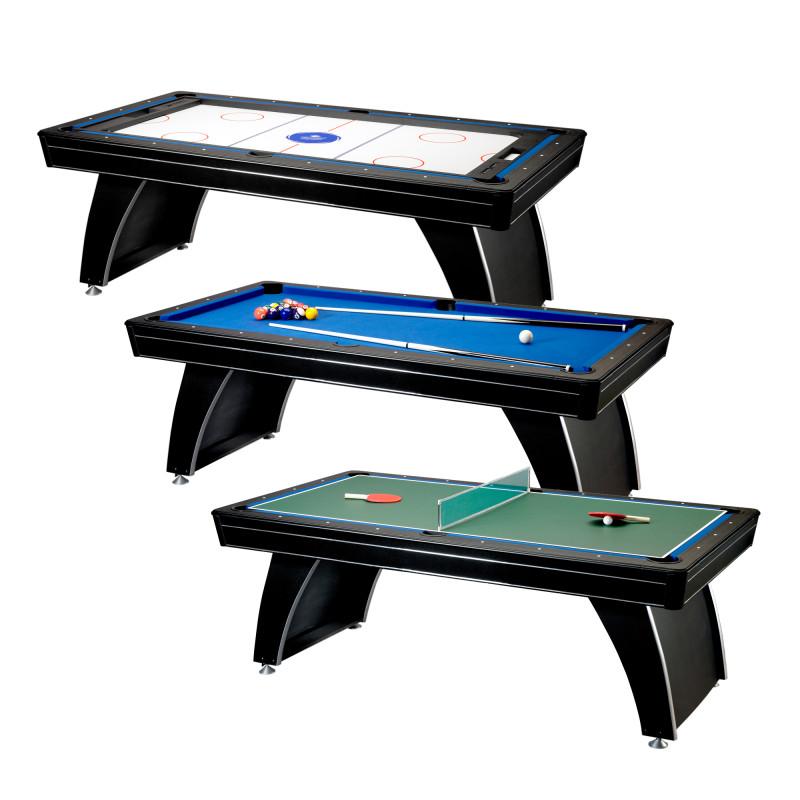 [CLOSEOUT] Fat Cat Phoenix 3-in-1 7' Billiard Table Multi-Tables Fat Cat 