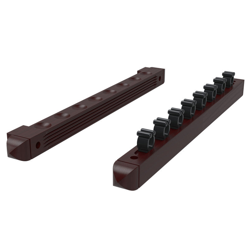 Fat Cat Mahogany 8 Cue 2-Piece Wall Cue Rack