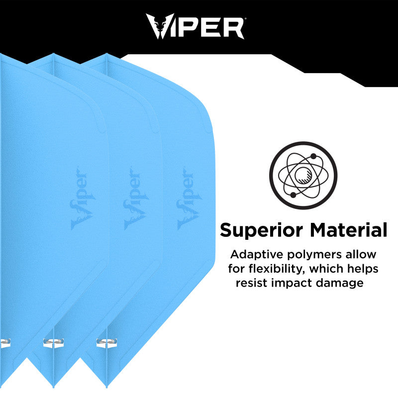 Viper Cool Molded Dart Flights Standard Blue