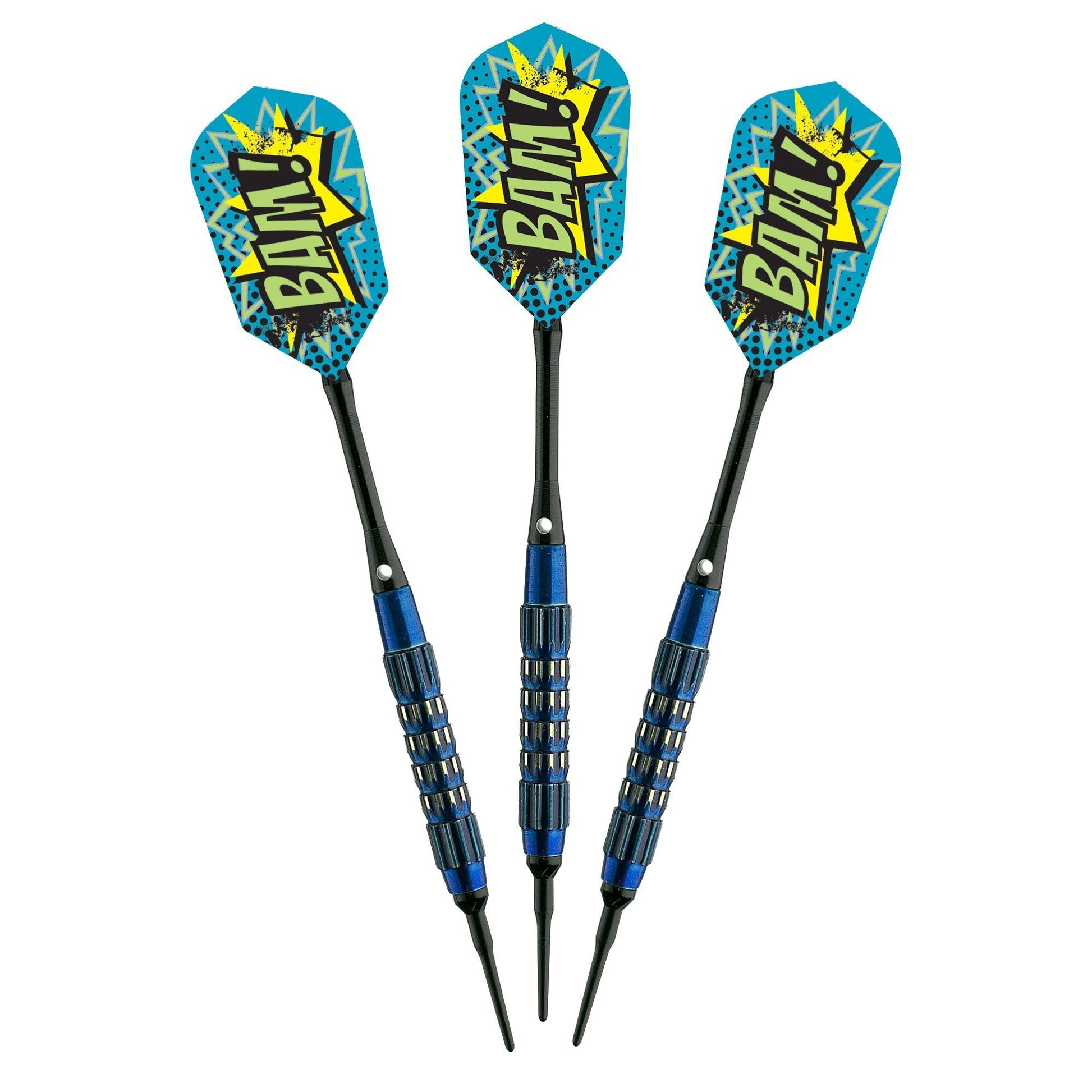 [REFURBISHED] Viper Comix BAM! Darts Soft Tip Darts Blue 18 Grams Refurbished Refurbished GLD Products 